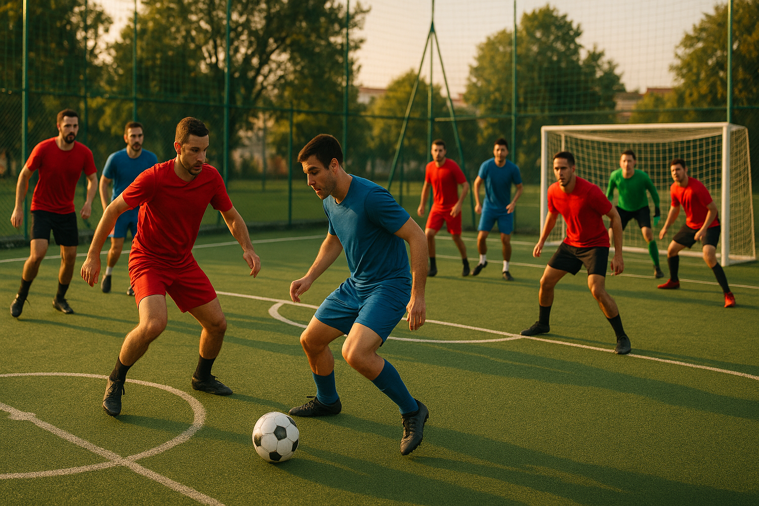 Tổng quan về bóng đá 5 người và đặc điểm sân chơi