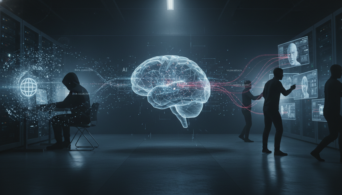 Quy trình tinh vi của một cuộc tấn công lừa đảo sử dụng AI